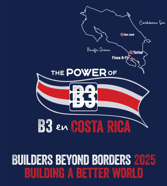 B3 program logo: Costa Rica 2025