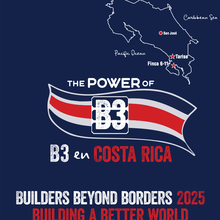 B3 program logo: Costa Rica 2025